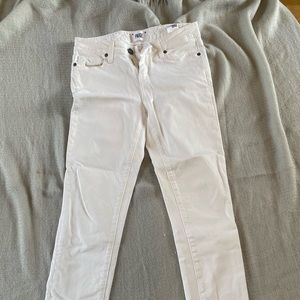 White PAIGE skinny jeans
